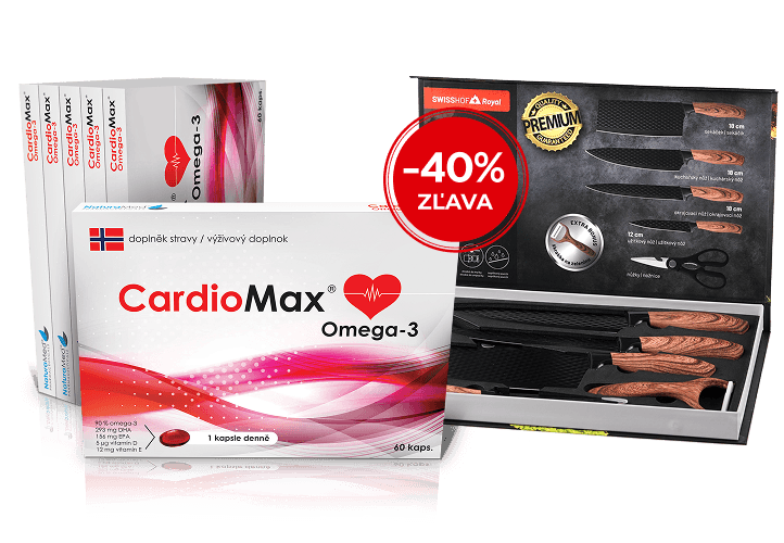 Balenie CardioMax ročné s vysokým obsahom Omega-3