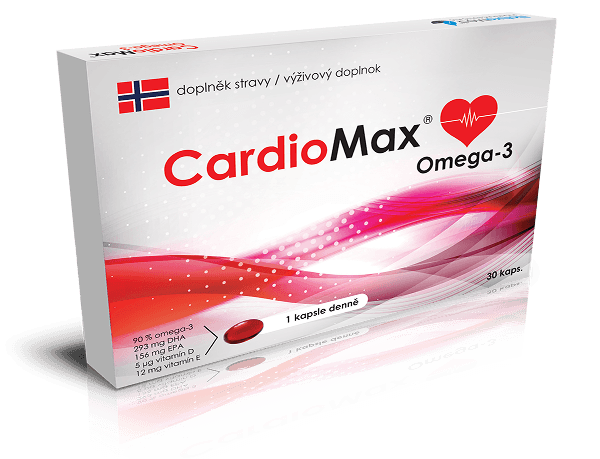 Balenie CardioMax Atlas s vysokým obsahom Omega-3
